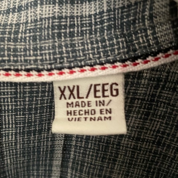 Weatherproof gray plaid shirt - Picture 5 of 7